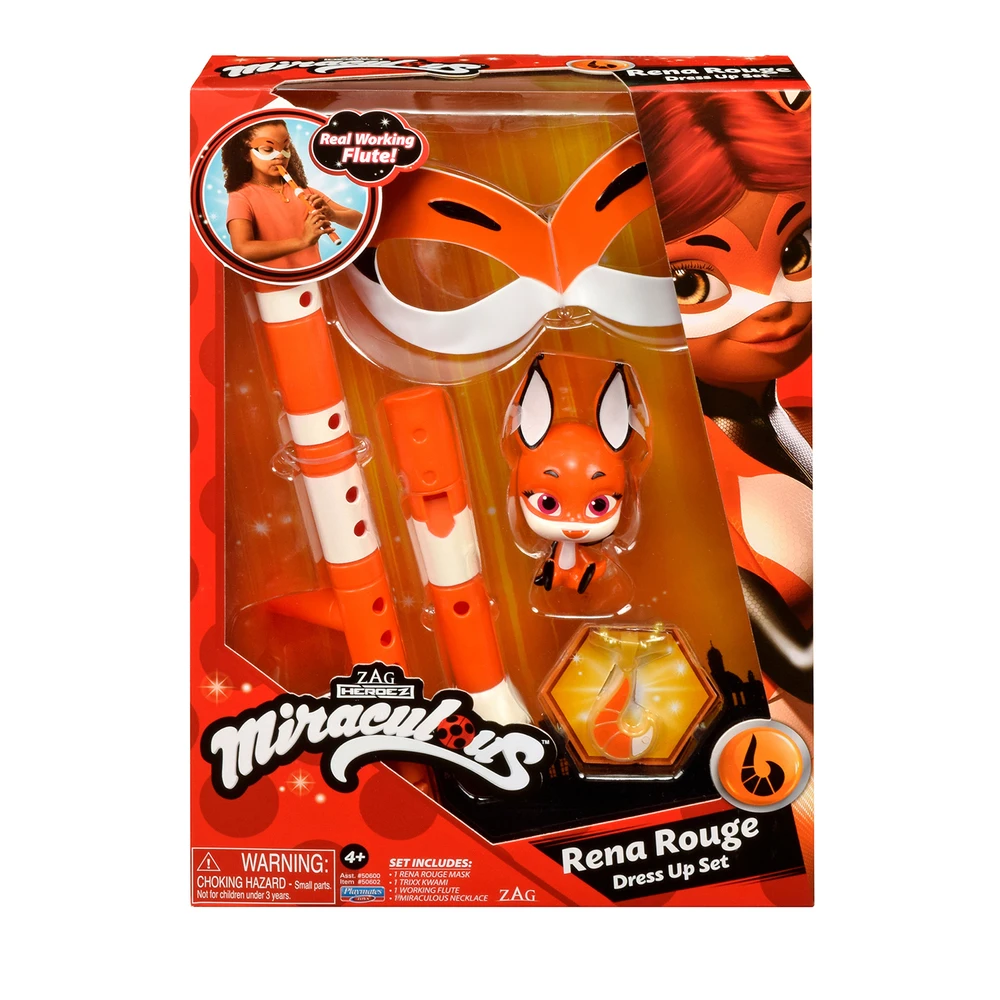 Miraculous - Set de transformation - Rena Rouge - Déguisement et accessoires de super-héros – Image 5