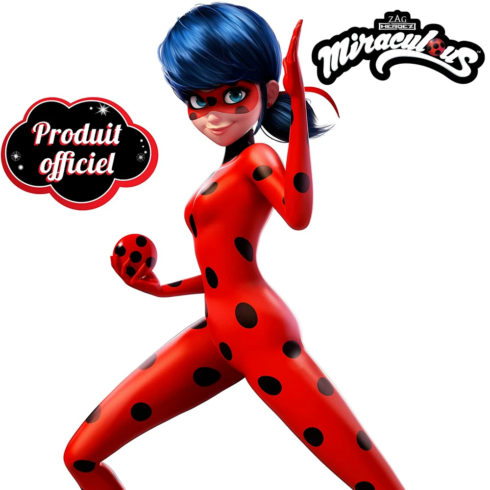 Miraculous Ladybug - Set de Transformation - Déguisement Ladybug - Masque Yoyo Miroir Boucles d'oreilles Kwami Tikki – Image 5