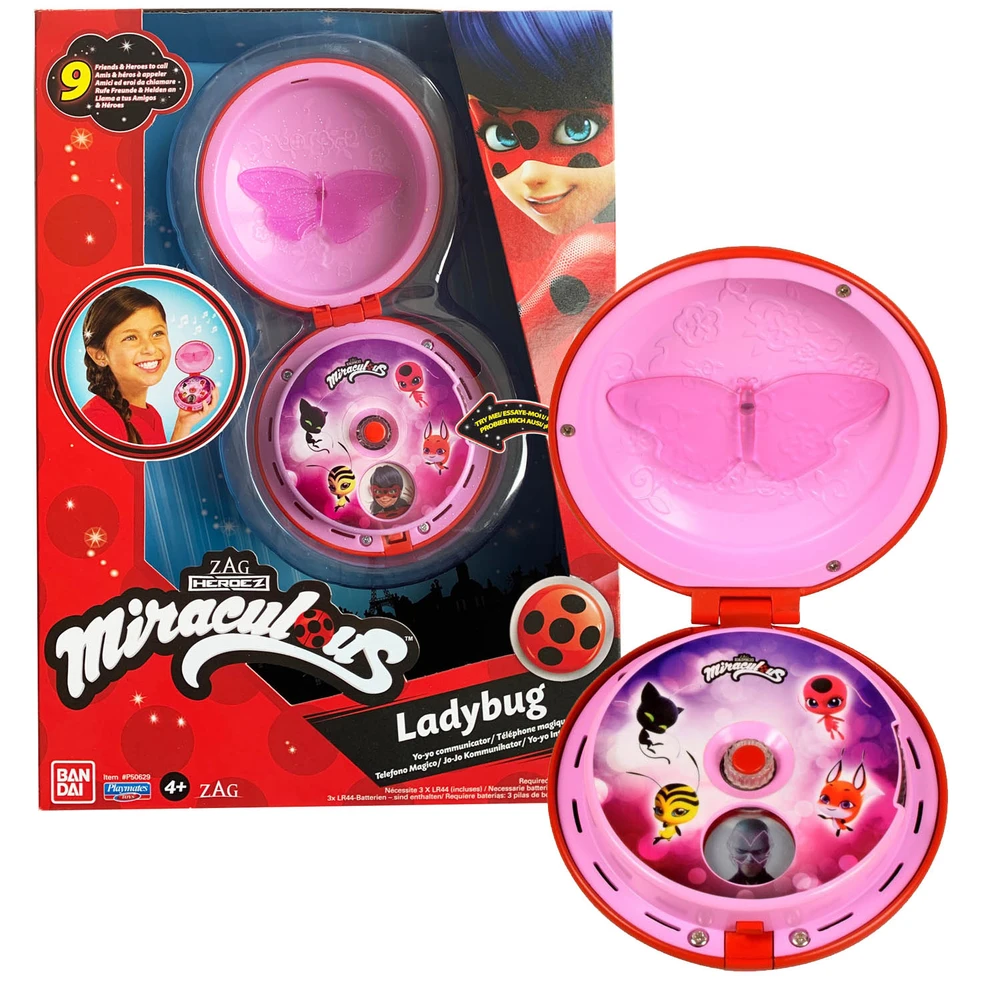 Miraculous - Téléphone magique de Ladybug - Jouet Miraculous sonore et lumineux
