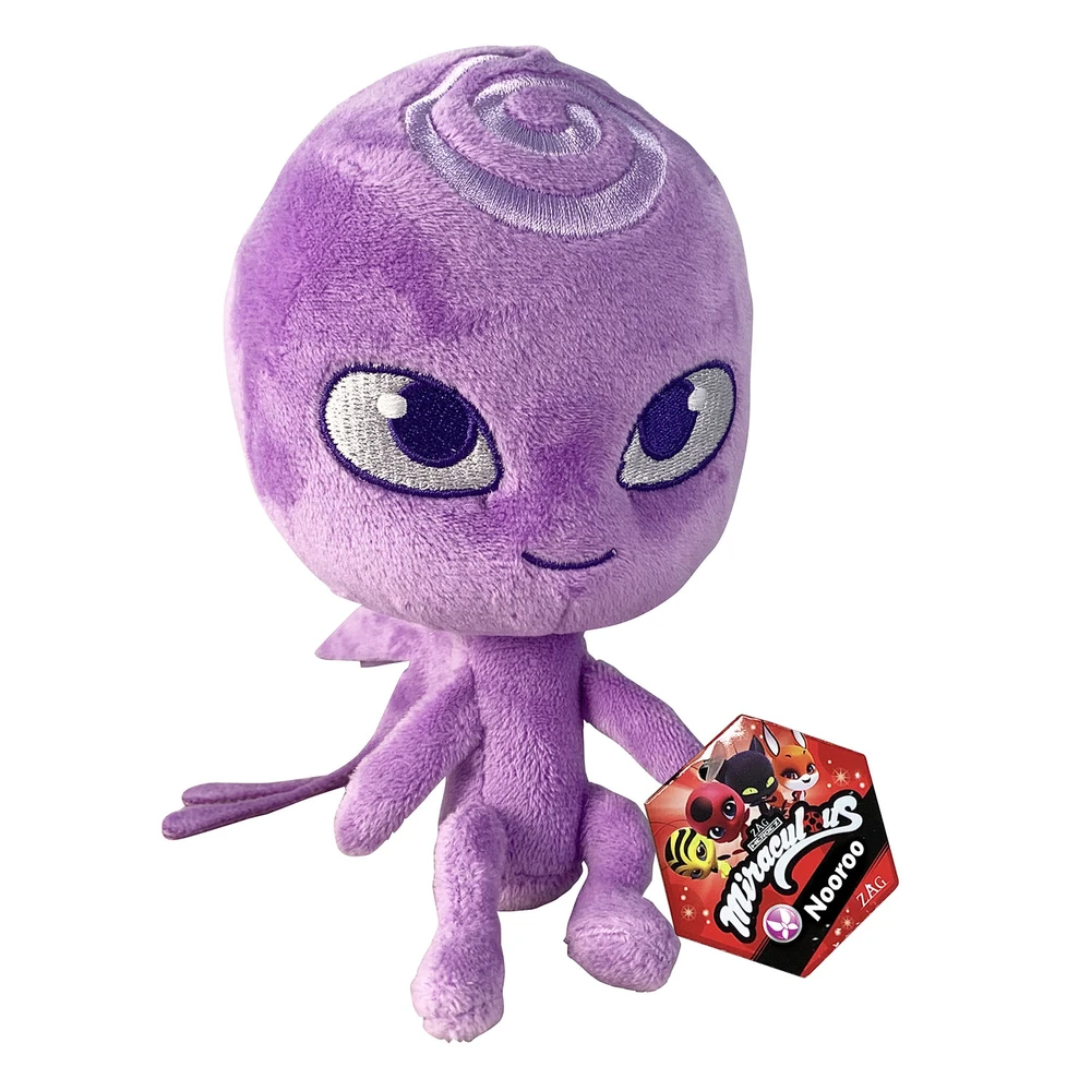 Miraculous - Peluche Kwami toute douce 15 cm - Nooroo Miraculous