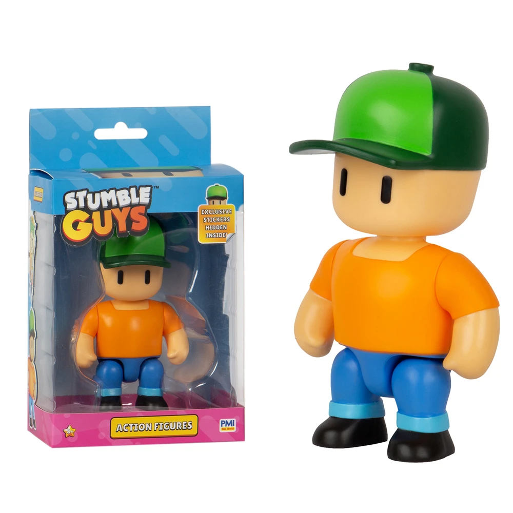 Stumble Guys - Mr Stumble - Figurine 11 cm avec stickers