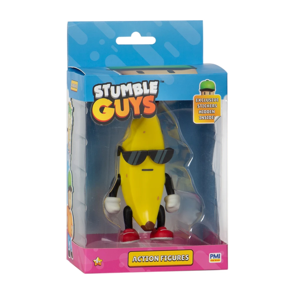 Stumble Guys - Banana Guy - Figurine 11 cm avec stickers – Image 4
