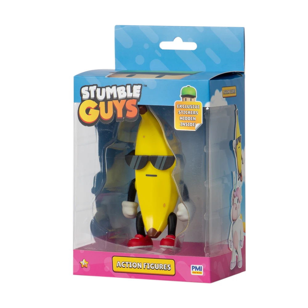 Stumble Guys - Banana Guy - Figurine 11 cm avec stickers – Image 5