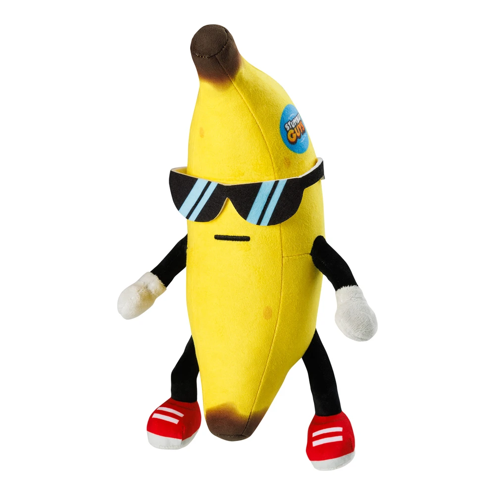 Stumble Guys - Banana Guy - Grande Peluche 30 cm colorée