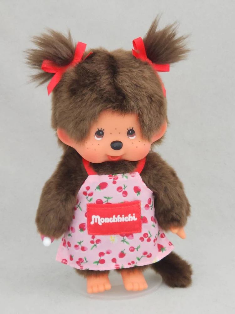 Monchhichi - Peluche Monchhichi Tablier à Fleurs