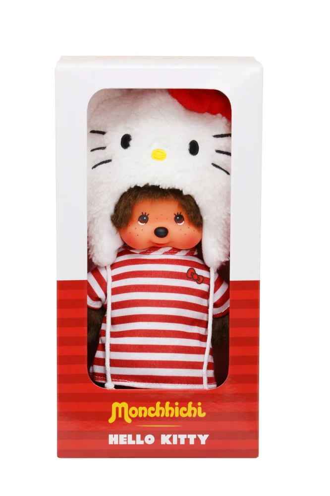 Monchhichi - Peluche Monchhichi Hello Kitty – Image 4