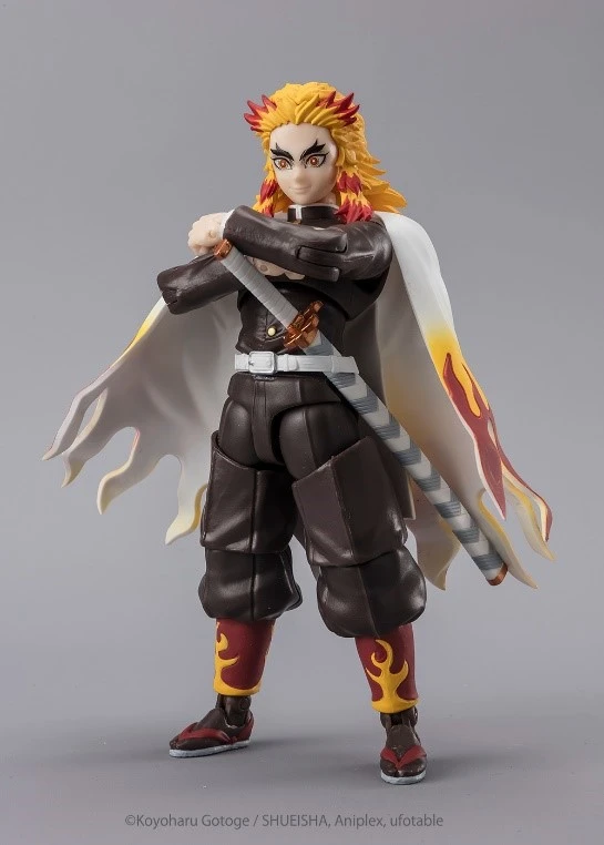 Ultimate Legends HD - Figurine d'action Demon Slayer 12 cm - Kyojiro Rengoku