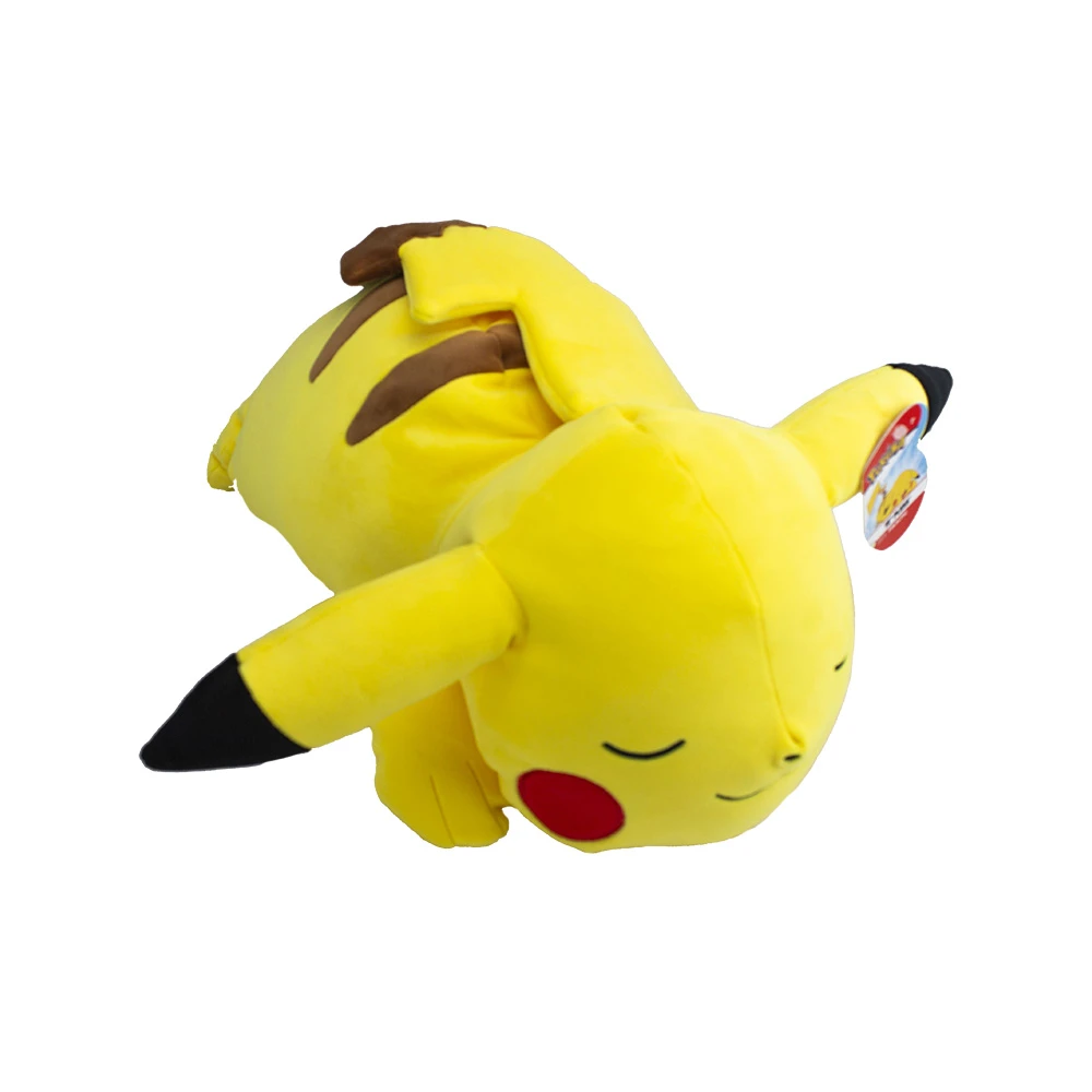 Pokémon - Peluche Pikachu 40cm qui dort - Peluche Pokémon toute douce – Image 2