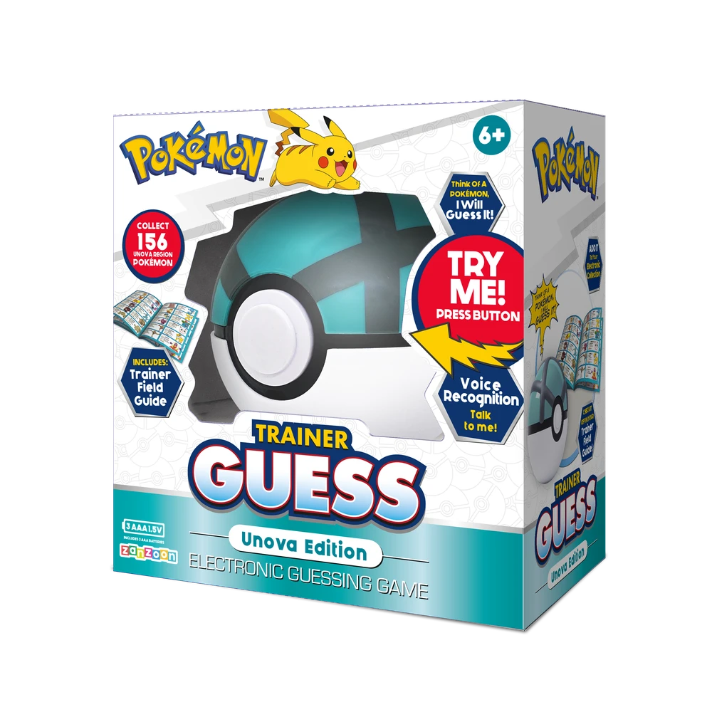 Pokémon - Dresseur Guess Edition Unova - Jeu électronique Poké Ball