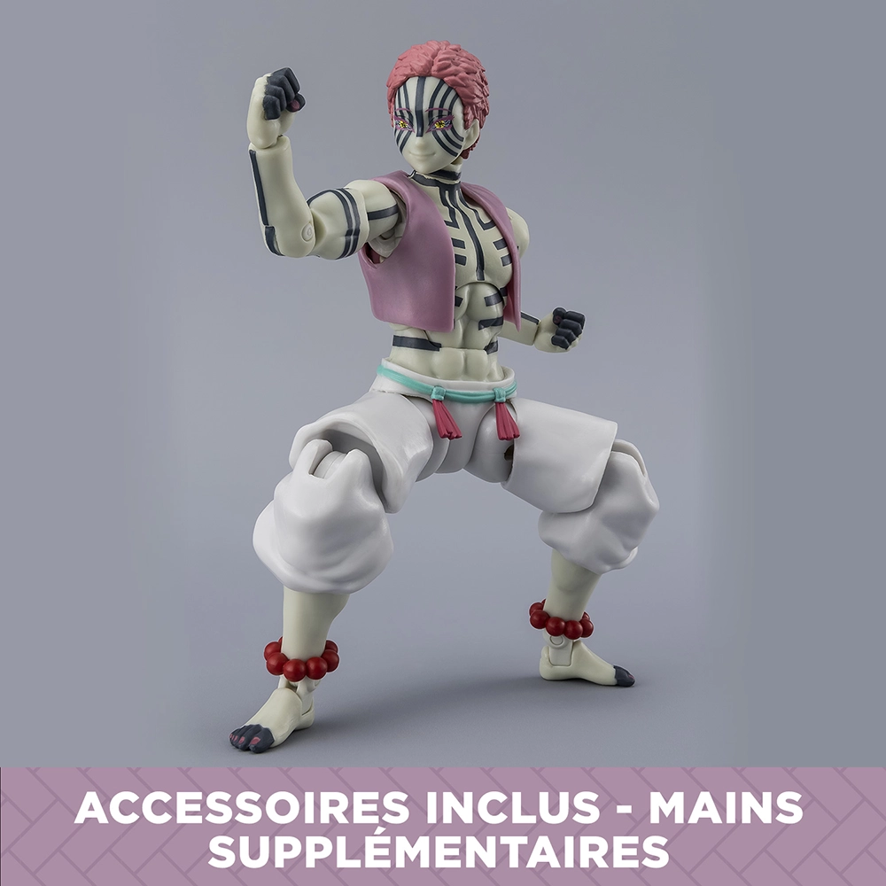 Ultimate Legends HD - Figurine d'action Demon Slayer 12 cm - Akaza – Image 3