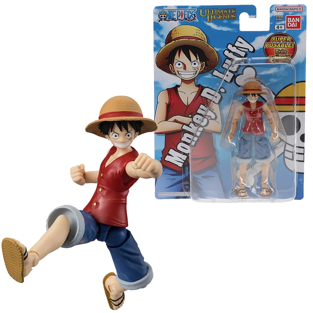 Ultimate Legends - Figurine d'action One Piece 12 cm - Monkey D Luffy