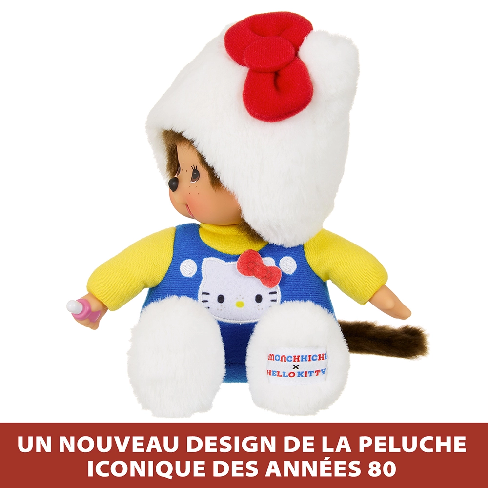 Monchhichi - Peluche Monchhichi Hello Kitty Assis – Image 3