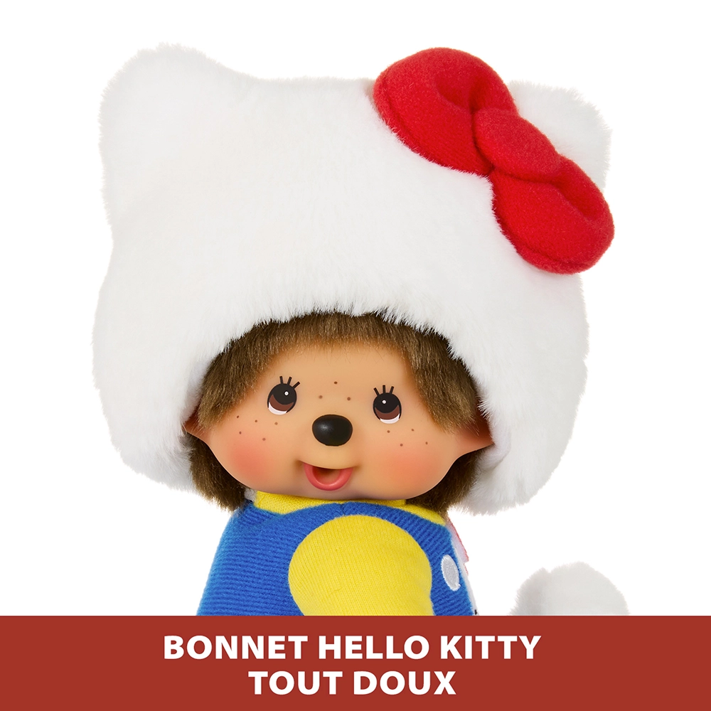 Monchhichi - Peluche Monchhichi Hello Kitty Assis – Image 5