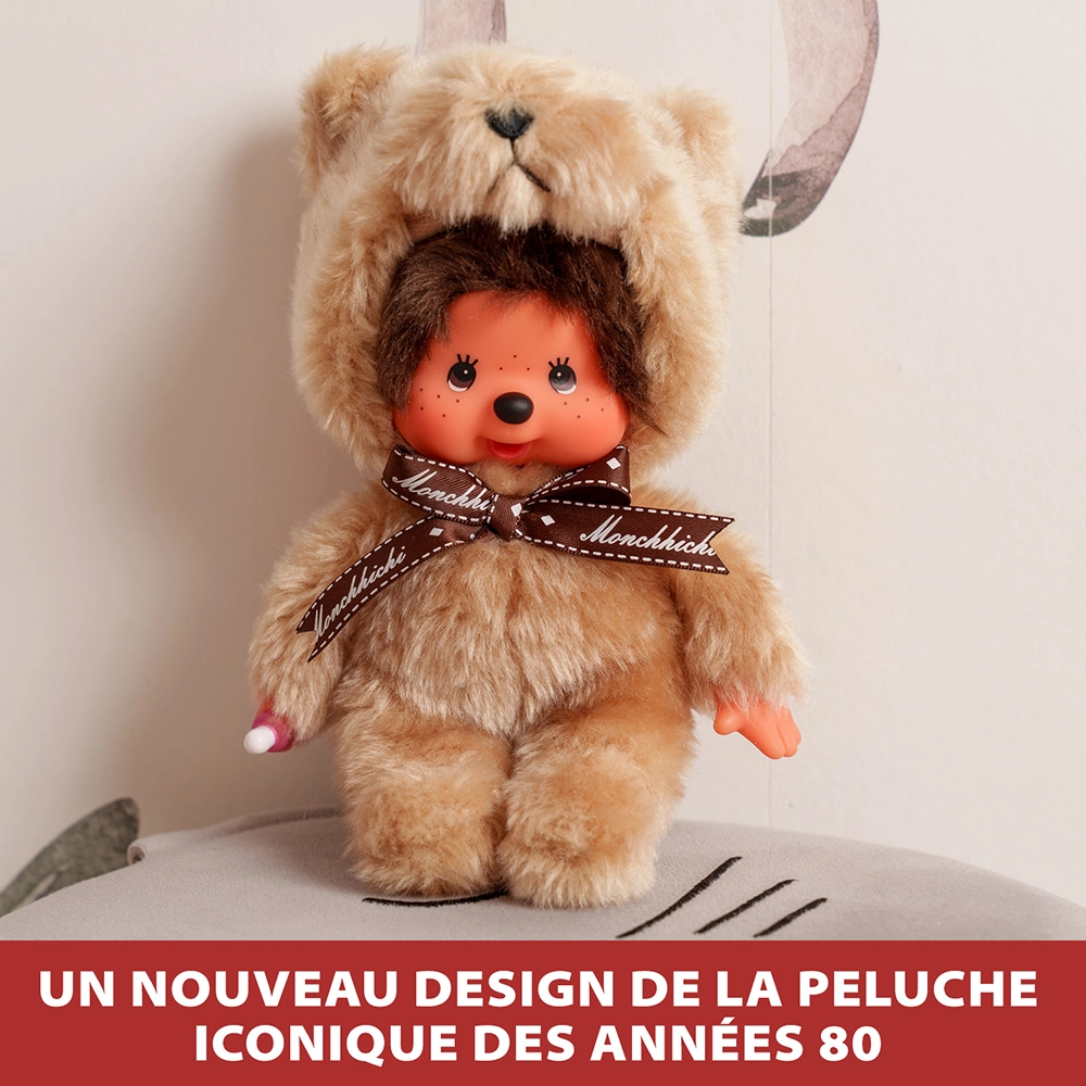 Monchhichi - Peluche Monchhichi Nounours – Image 2