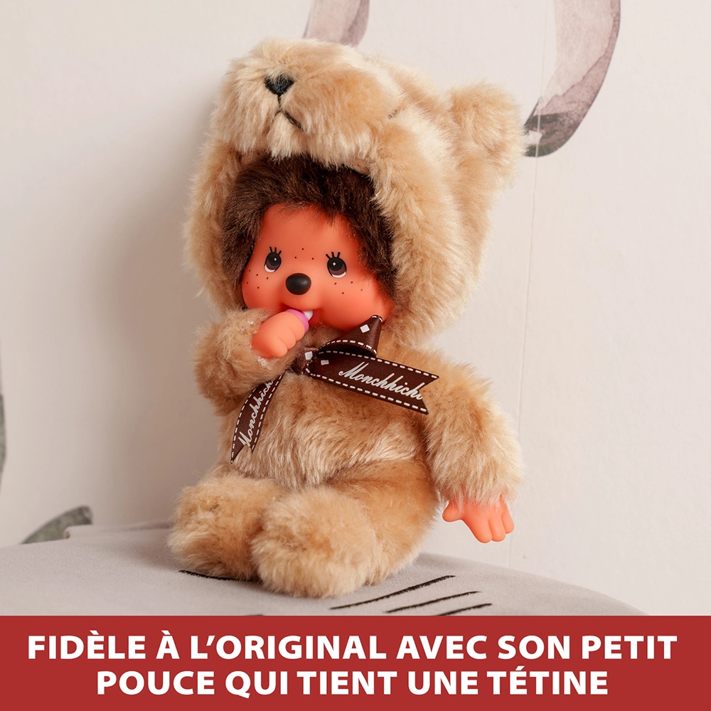 Monchhichi - Peluche Monchhichi Nounours – Image 3