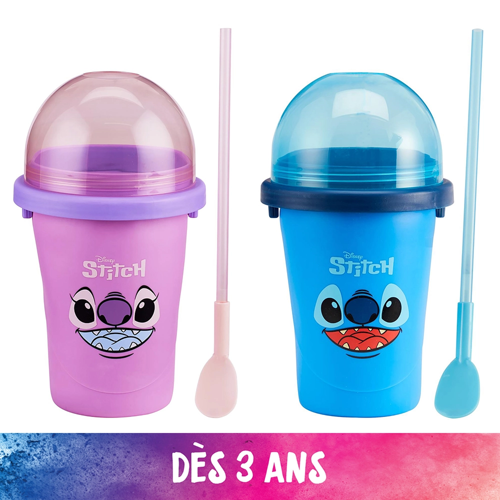 Chillfactor - Disney Stitch ou Angel - Mug à granité fourni avec paille – Image 9