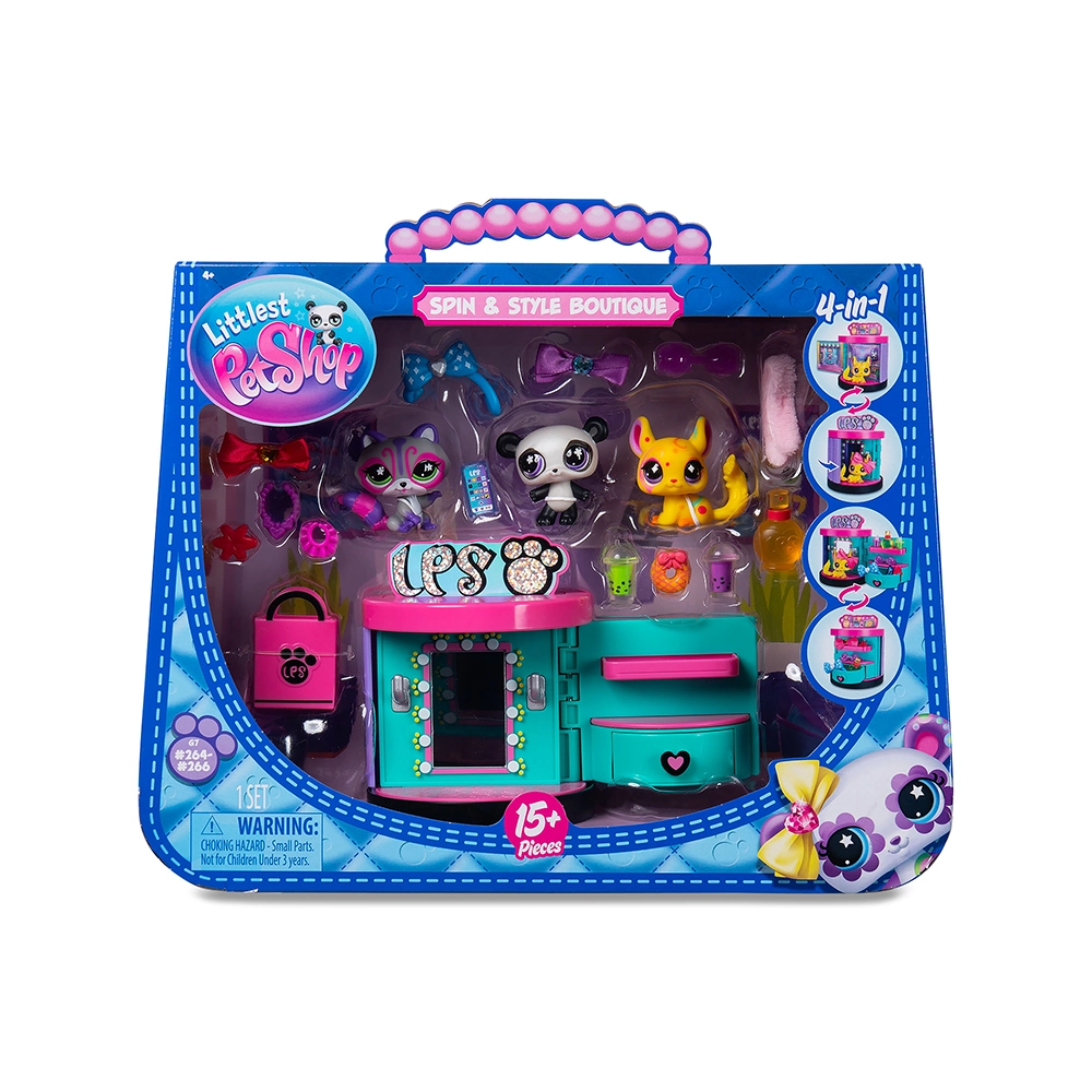 Littlest Pet Shop - Coffret Sweet and Style - Boutique 4 en 1