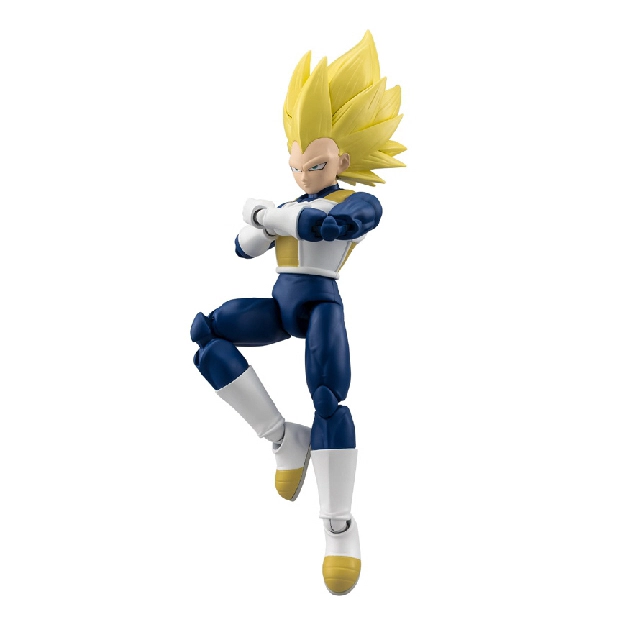 Bandai - Dragon Ball Daima Super Saiyan 3 Vegeta - Figurine Dragon Star 17 cm - Figurine Vegeta SSJ3 Collection - Licence Officielle Dragon Ball - Figurine articulée - Jouet Enfant 4 ans et + - 40738