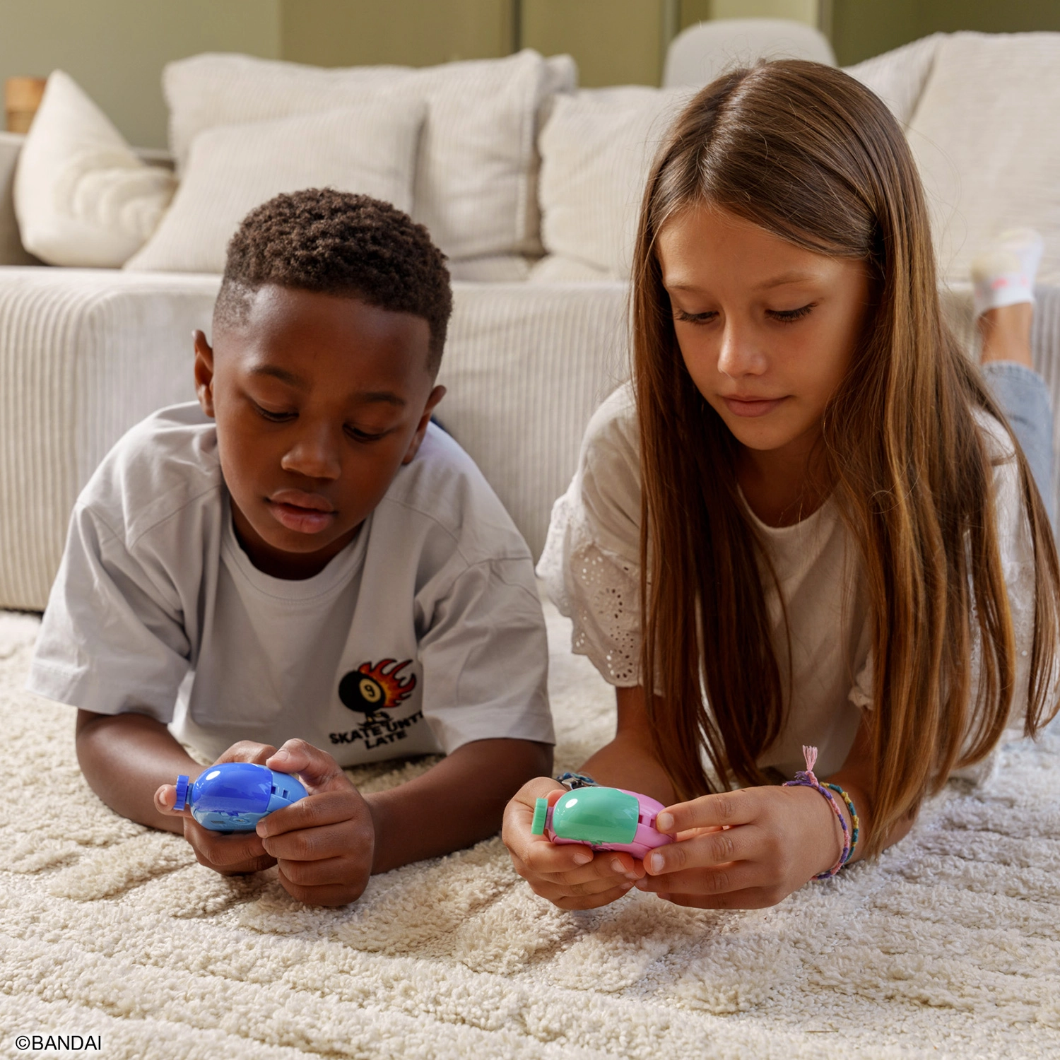 Bandai - Tamagotchi Paradise Jade Forest - Animal Virtuel à élever - Tamagotchi avec molette de zoom - Jouet Interactif en français - Modèle Forêt Vert et Rose - Jouet Enfant 6 ans et + - 43424 – Image 8