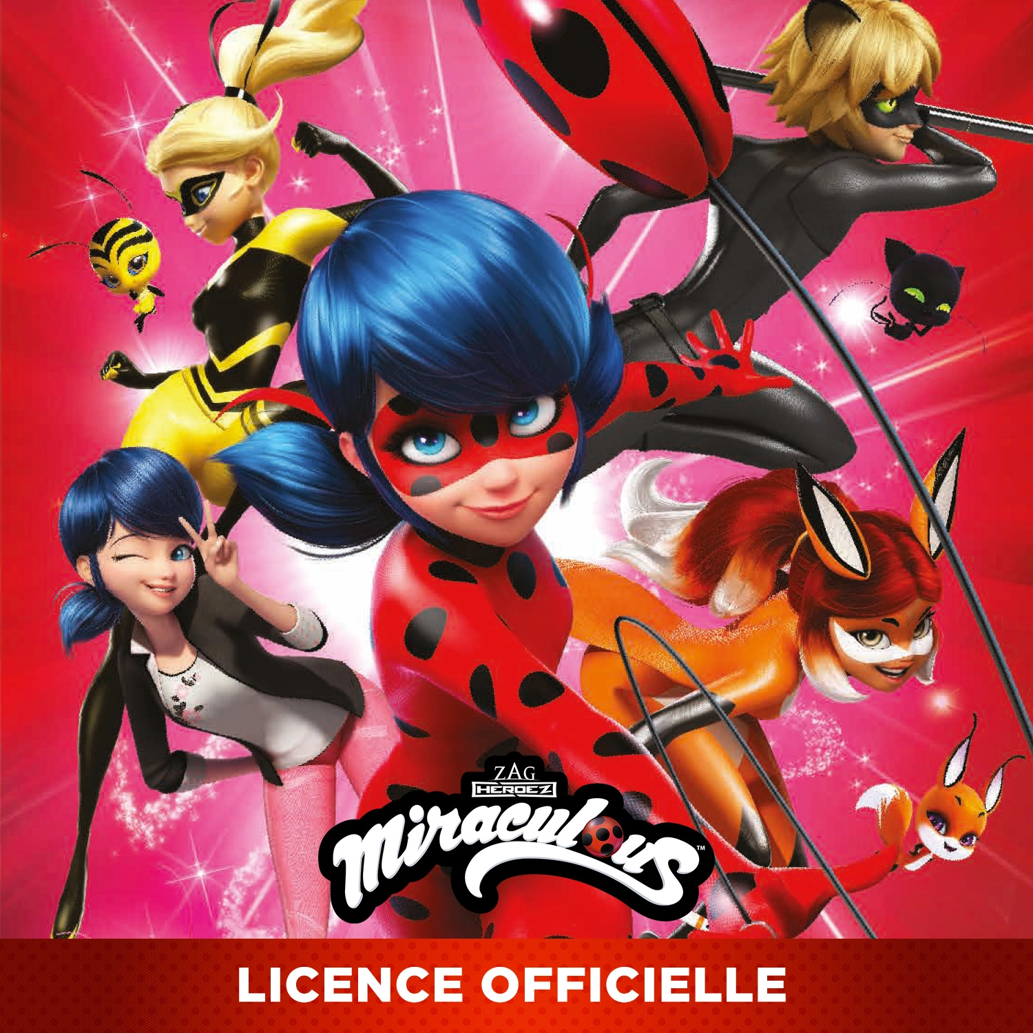 Bandai - Miraculous - Poupée articulée Shadybug - Version alternative Ladybug dessin animé Miraculous World Paris - Licence Officielle - Poupée mannequin 26 cm - Jouet Enfant 4 ans et + - P50159 – Image 5