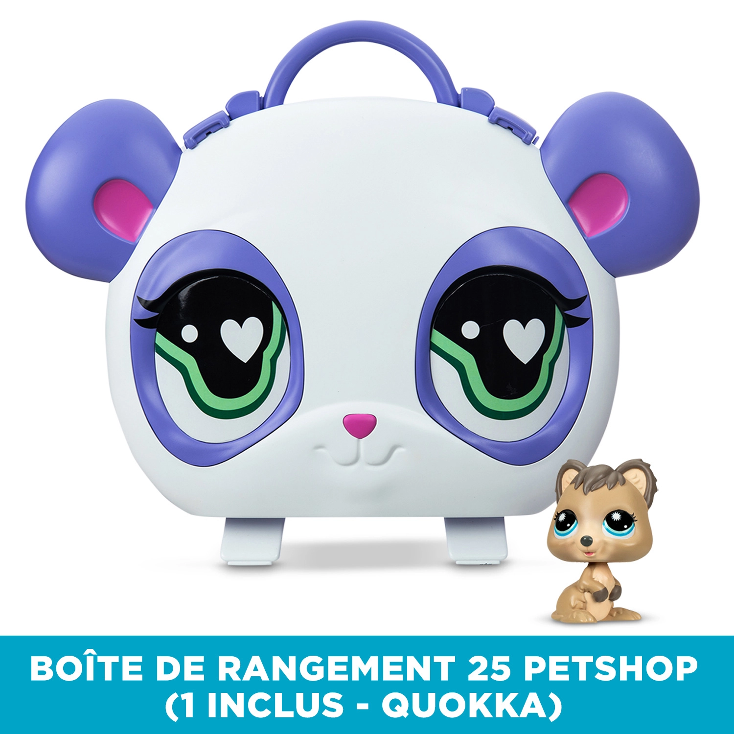 Littlest Pet Shop – Boîte de Collection et d’Exposition Display Case – 1 Petshop Rare + Boîte de Rangement + Code Roblox – Mini-figurines Animaux à Collectionner – Jouet Enfant 4 ans et + – BF00729 – Image 2