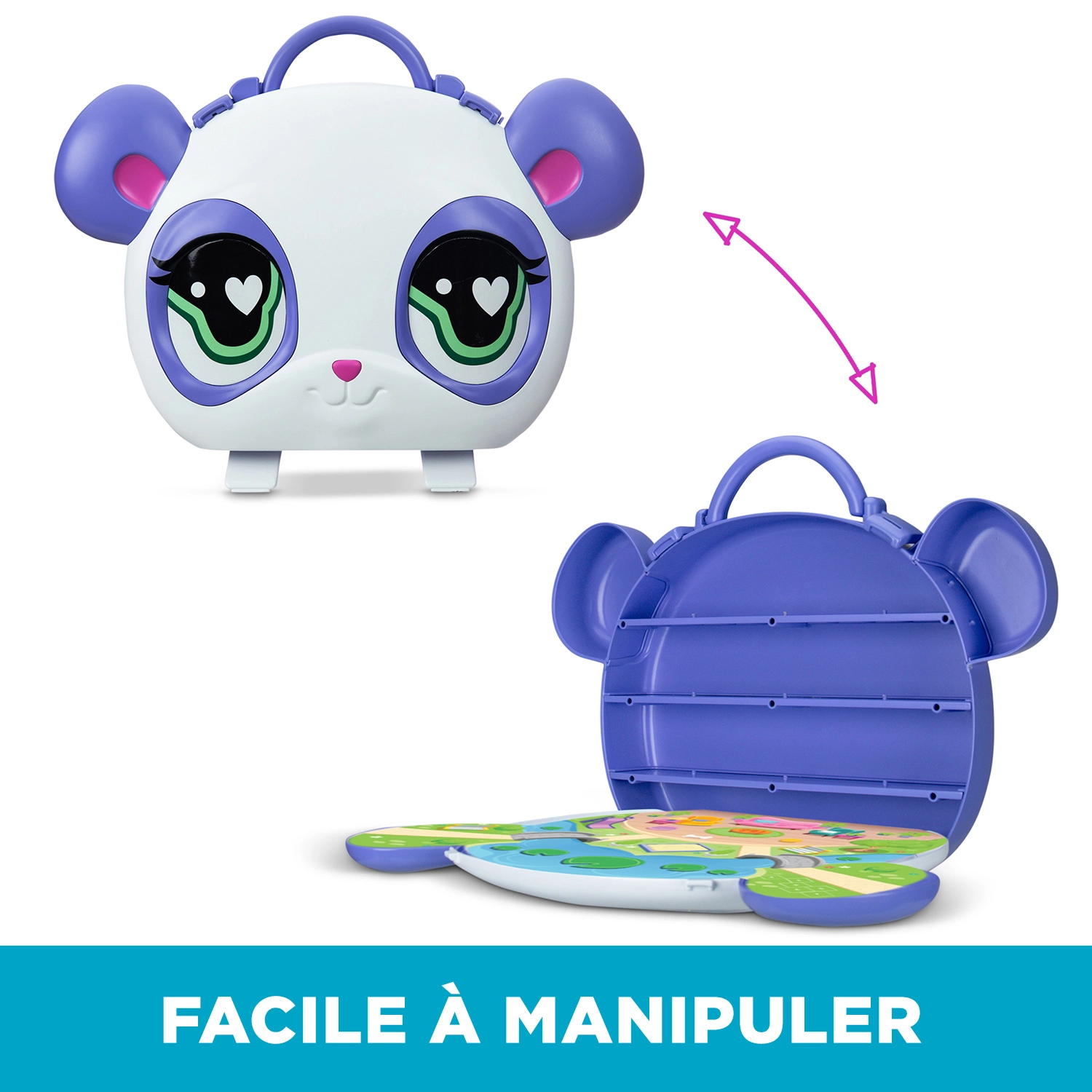 Littlest Pet Shop – Boîte de Collection et d’Exposition Display Case – 1 Petshop Rare + Boîte de Rangement + Code Roblox – Mini-figurines Animaux à Collectionner – Jouet Enfant 4 ans et + – BF00729 – Image 5